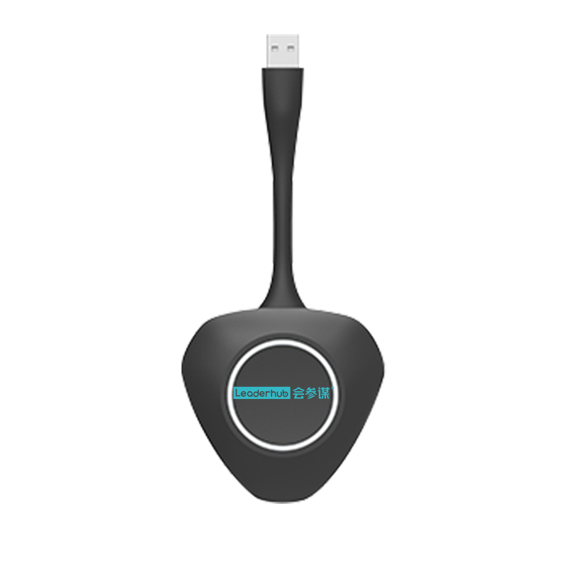 Round Wireless Display Adapter Wireless display adapter for smart boards, interfaces: Type-C,USB