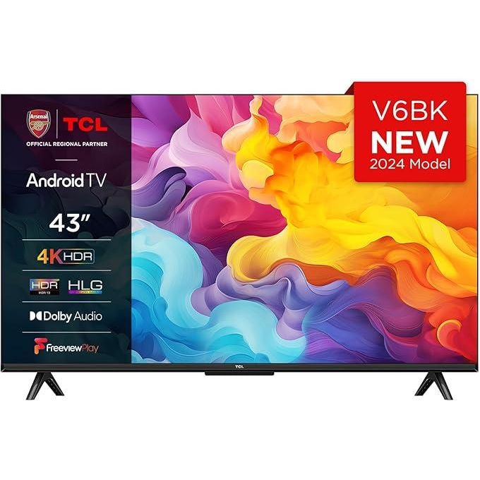 TCL 43V6BK 43-inch 4K Ultra D