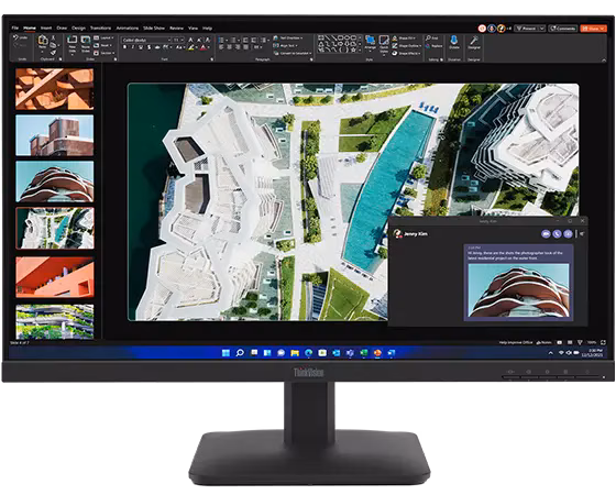LENOVO S27-4e 27.0'' Monitor, IPS panel 100Hz , 1920 x 1080, Input connectors- VGA + HDMI 1.4 ,Cables included - HDMI, 3 Years warranty (64BEKAT1UK)