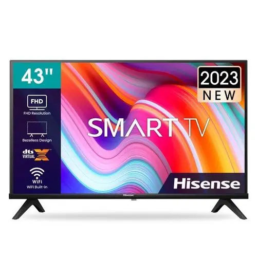 Hisense 43" Inch 43A4K FRAMELESS TV,SMART TV,NETFLIX