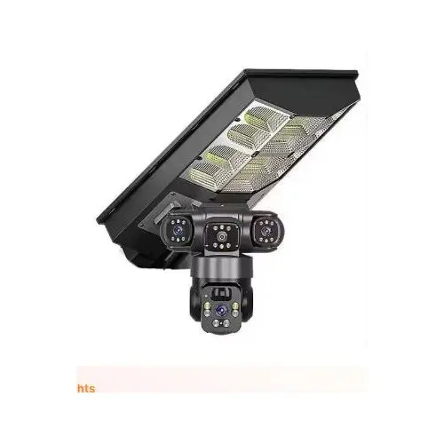 Solar Light V380 PRO TRIPLE LENS AI SOLAR CAMERA + LIGHTING 2 IN 1 4G SIM CARD 2 IN 1 CCTV SECURITY SOLAR STREET LIGHT