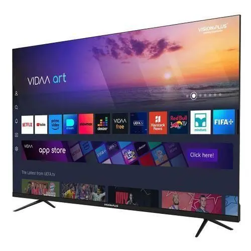 Vision Plus VP8850QV 50" QLED 4K SMART TV with VIDAA OS NETFLIX YOUTUBE DOLBY AUDIO PRIME VIDEO INBUILT DECODER