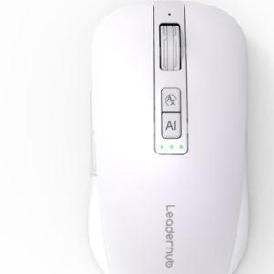 LH-Wireless Office Mouse M2 White | Bluetooth & 2.4G