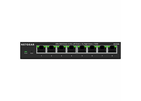 Netgear8-Port Gigabit Ethernet PoE+ Unmanaged Switch with FlexPoE (60W)