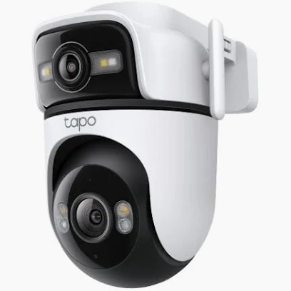 Indoor/Outdoor Dual Lens Pan/Tilt Security Camera