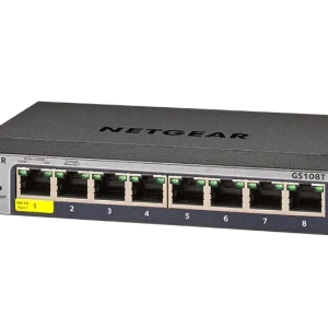 Netgear 8-Port Gigabit Ethernet Smart Switch with Cloud Management