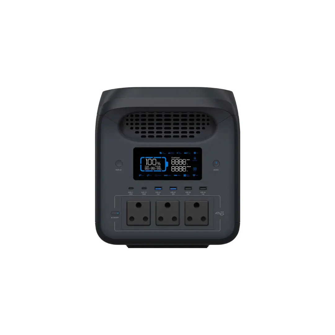 PS-1800 Hinen Portable Power Station – 1800W, 1536Wh Lithium Battery