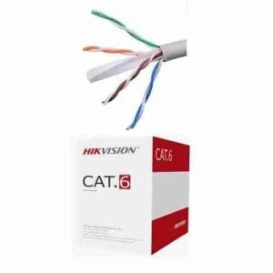 Hikvision DS-1LN6UZC0 CAT6 U/UTP NETWORK CABLE (SOLID COPPER, 0.5MM)