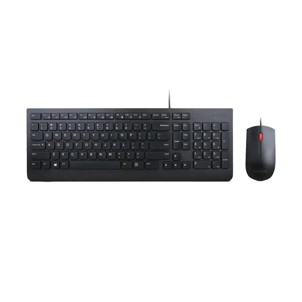 Lenovo Professional Wireless Rechargeable Combo Keyboard and Mouse – UK English