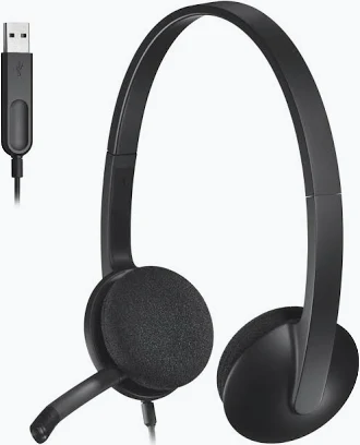 Headphones - LOGITECH USB HEADSET H340