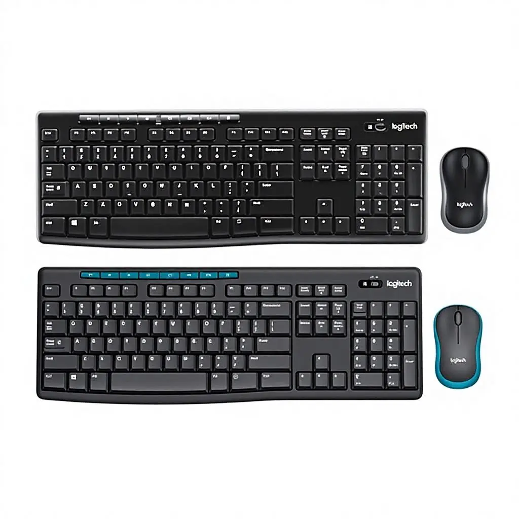 Logitech Wireless Keyboard & Mouse Combo MK270,