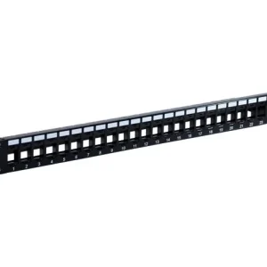 Hikvision nDS-1CP0P24-1U Sheilded 24-port Blanck Patch Panel, 1U