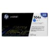 HP 504A Cyan LaserJet Toner Cartridge