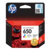 HP 650 Tri Colour Cartridge | HP Inkjet Printer Ink