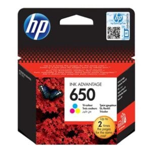 HP 650 Tri Colour Cartridge | HP Inkjet Printer Ink