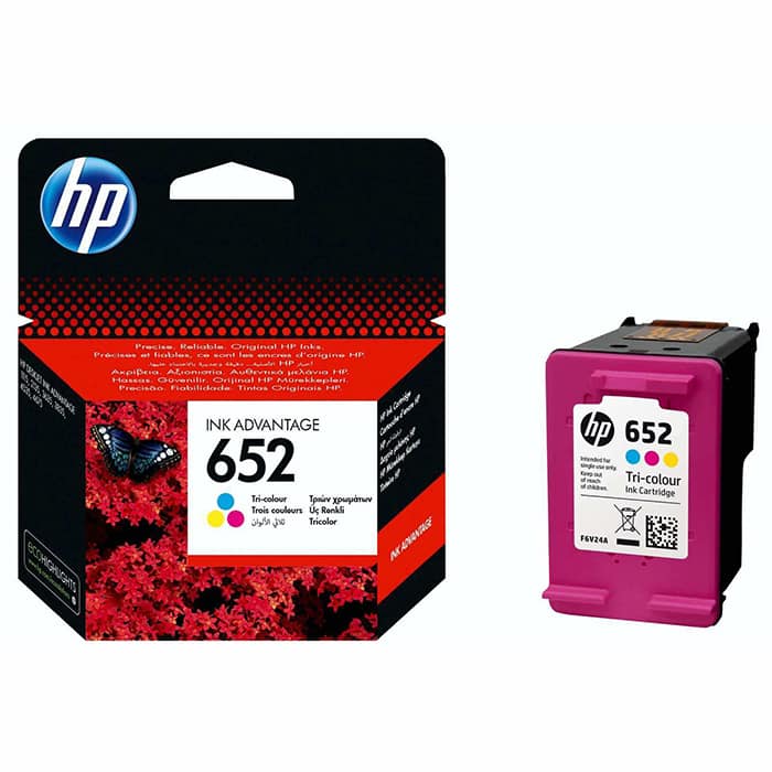 HP 652 Tri Colour Cartridge