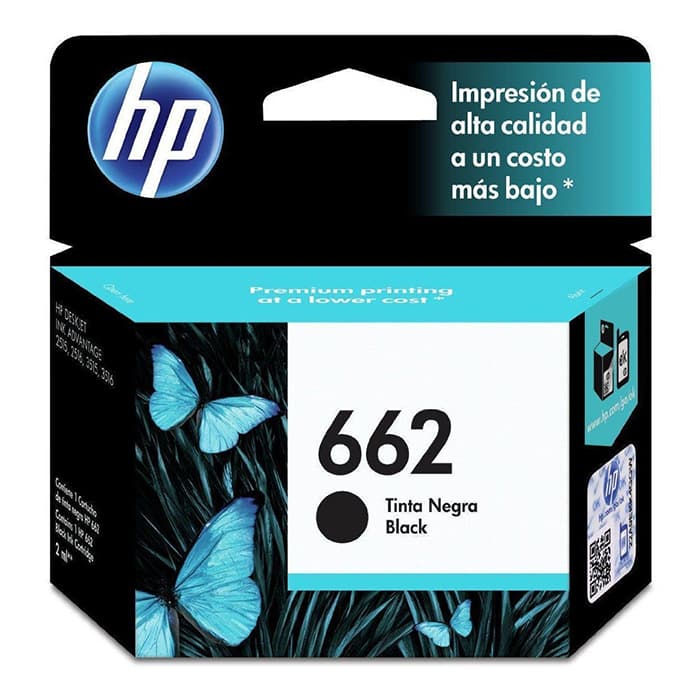 HP 662 Black Cartridge | HP Black Ink