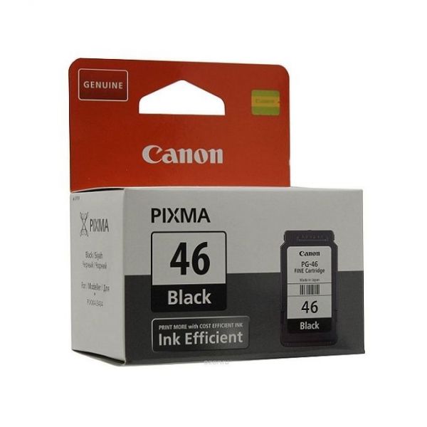Canon PG-46 Black Fine Ink Cartridge | 9059B001AA