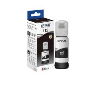 Epson 112 EcoTank Pigment Black Ink Bottle | C13T06C14A