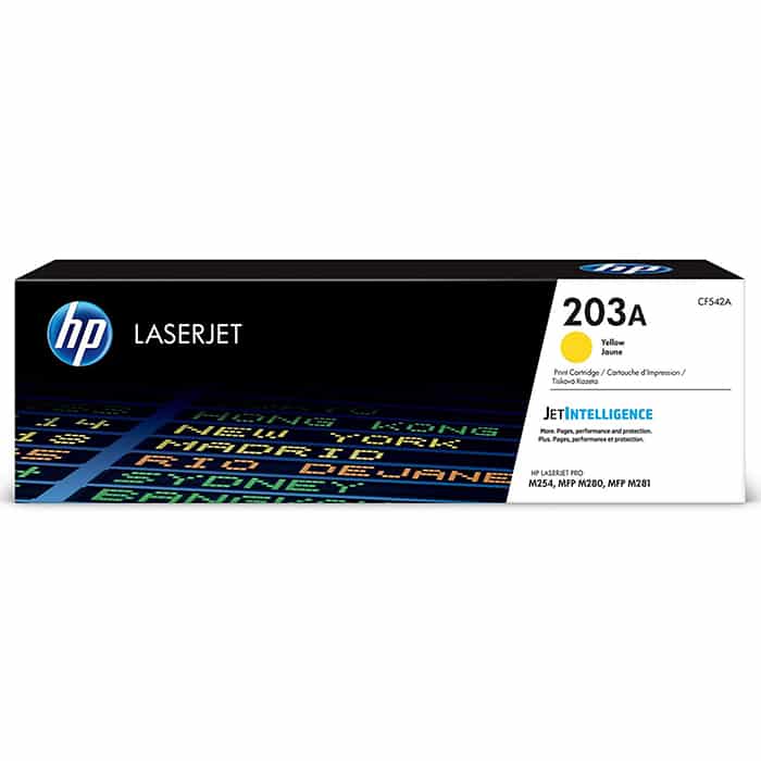 HP 203A Yellow Toner