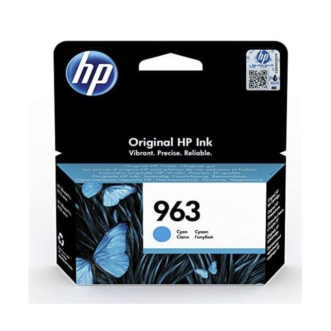 HP 963 ORIGINAL INK CYAN CATRIDGE